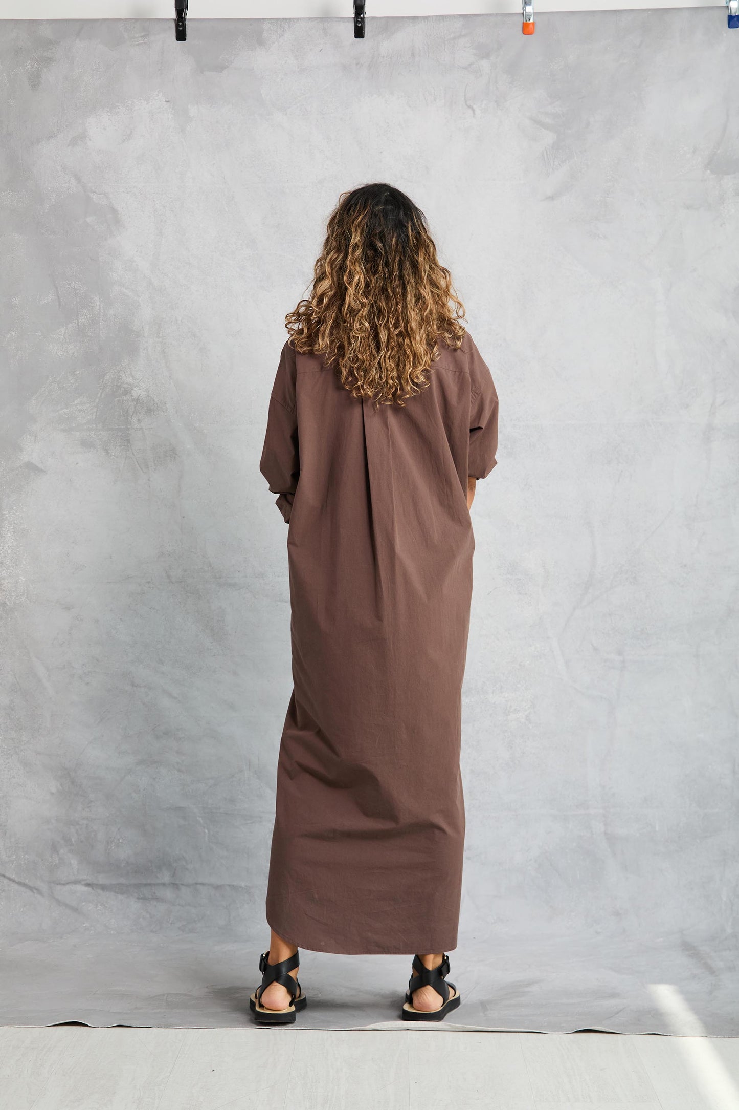 Diana Wrap Dress - Cocoa