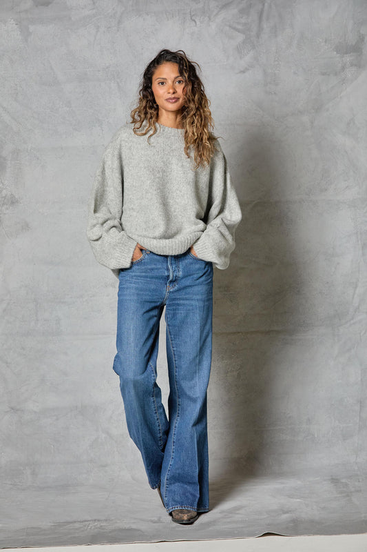 Boyfriend Sweater in Heather