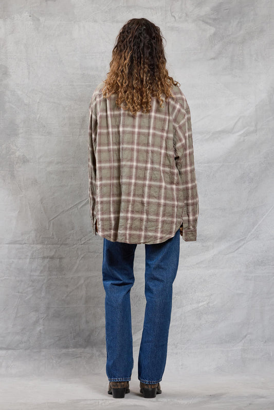 Repeat Shirt in Agave Flannel
