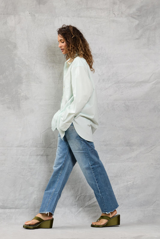 Repeat Shirt in Cotton Mint