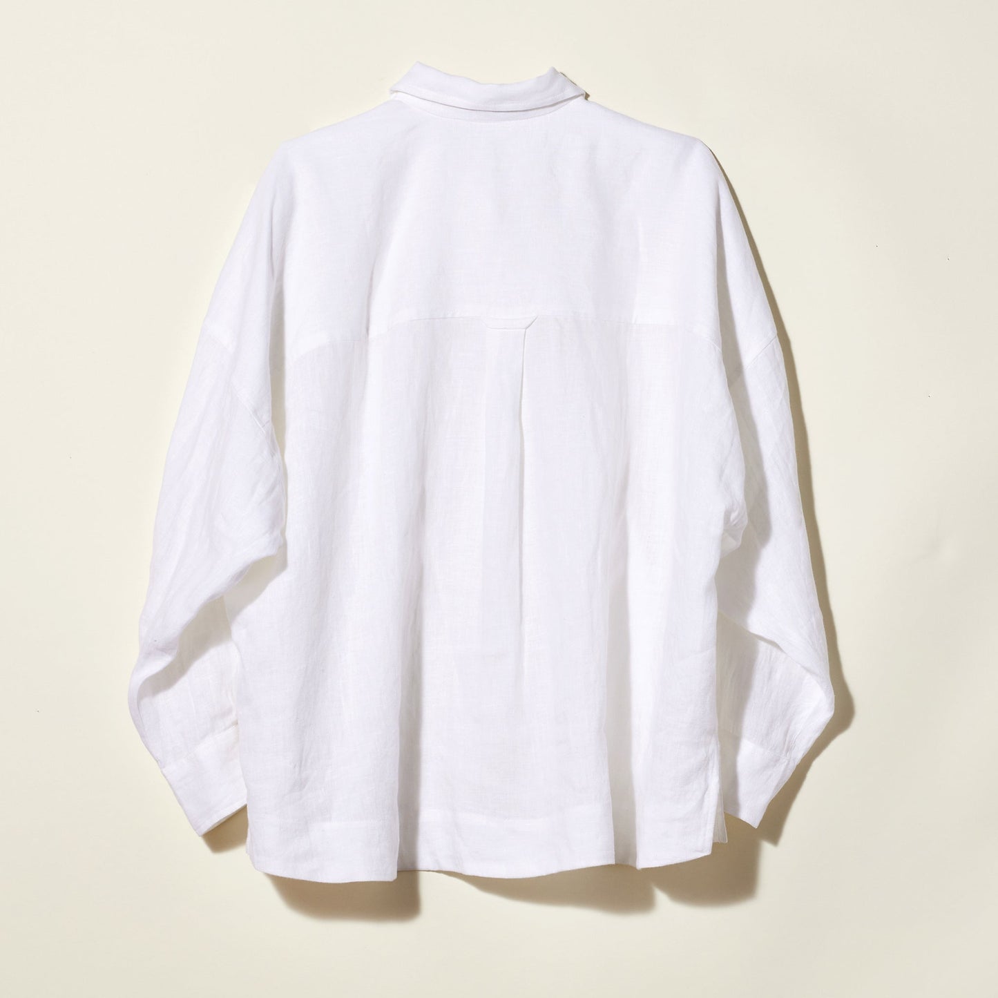 Essential Linen Shirt - White - MAMÈNE