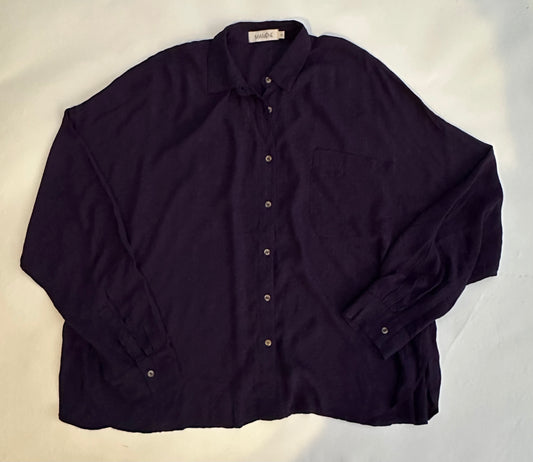 SAMPLE Cocoon Shirt Navy