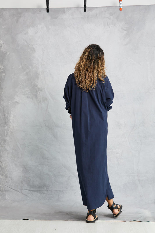 Diana Wrap Dress - Navy