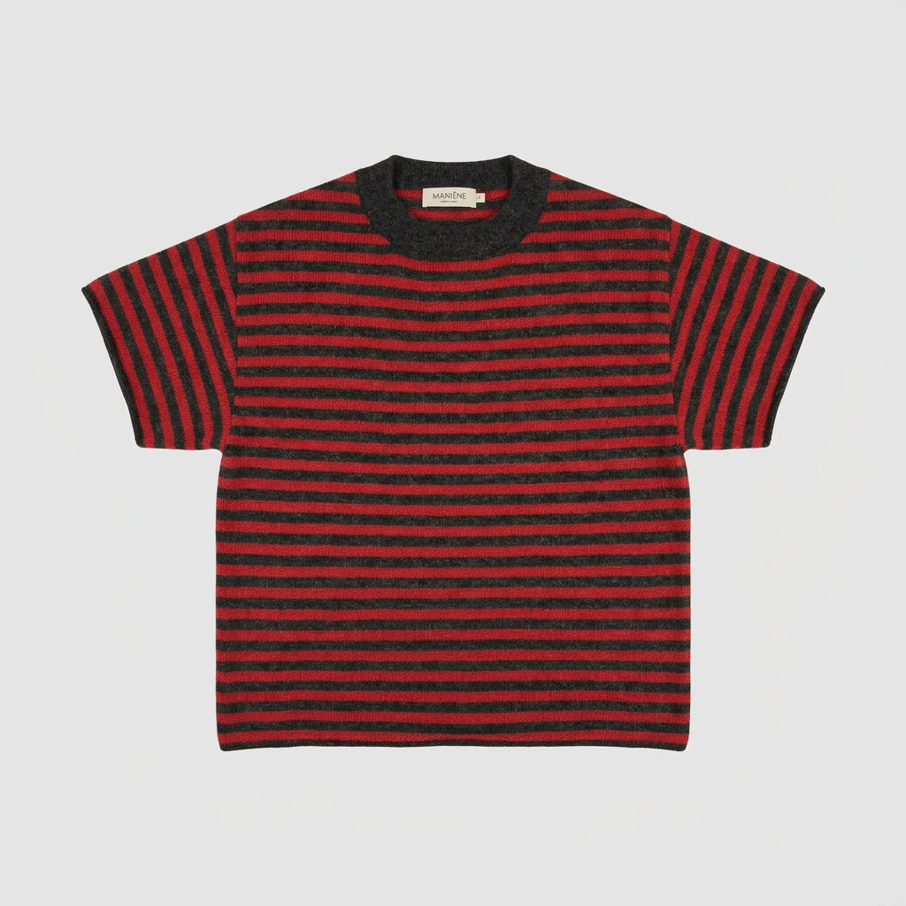 SAMPLE Boyfriend Tee in Stripe