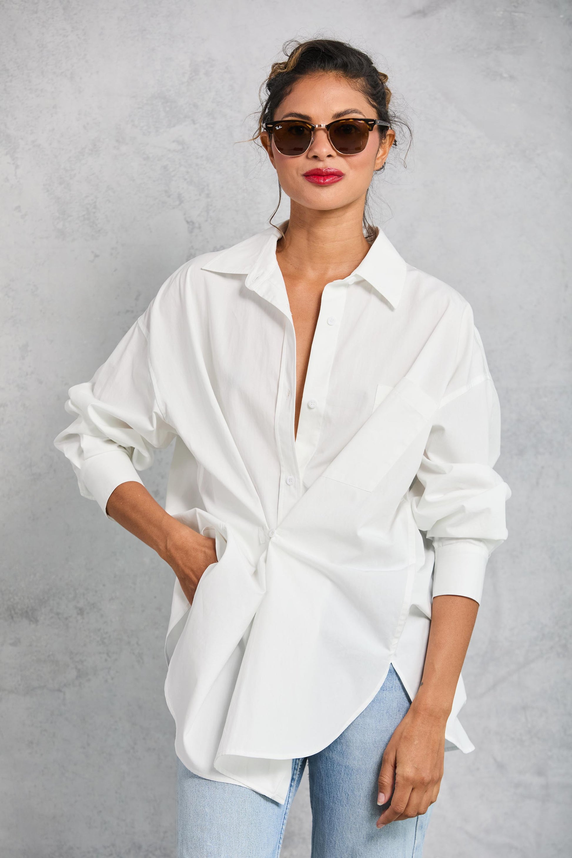 wrap dress shirt The Wrap Front Dress