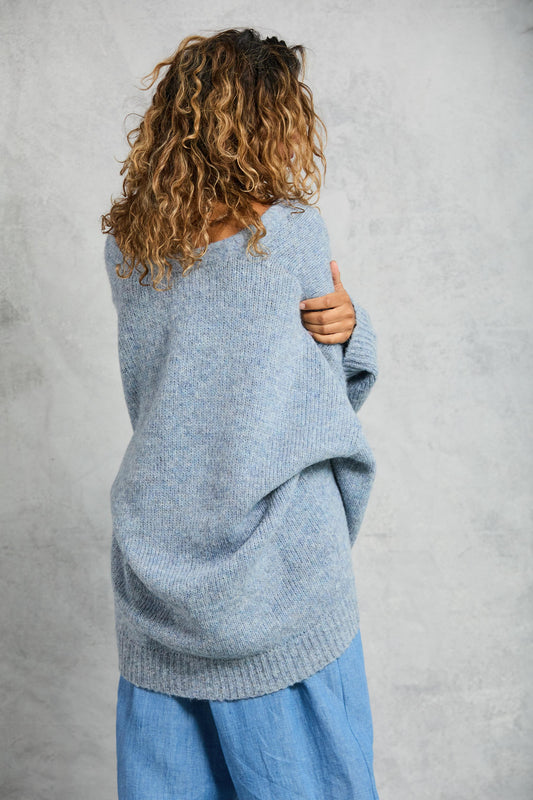 Drew Cardigan in Sky