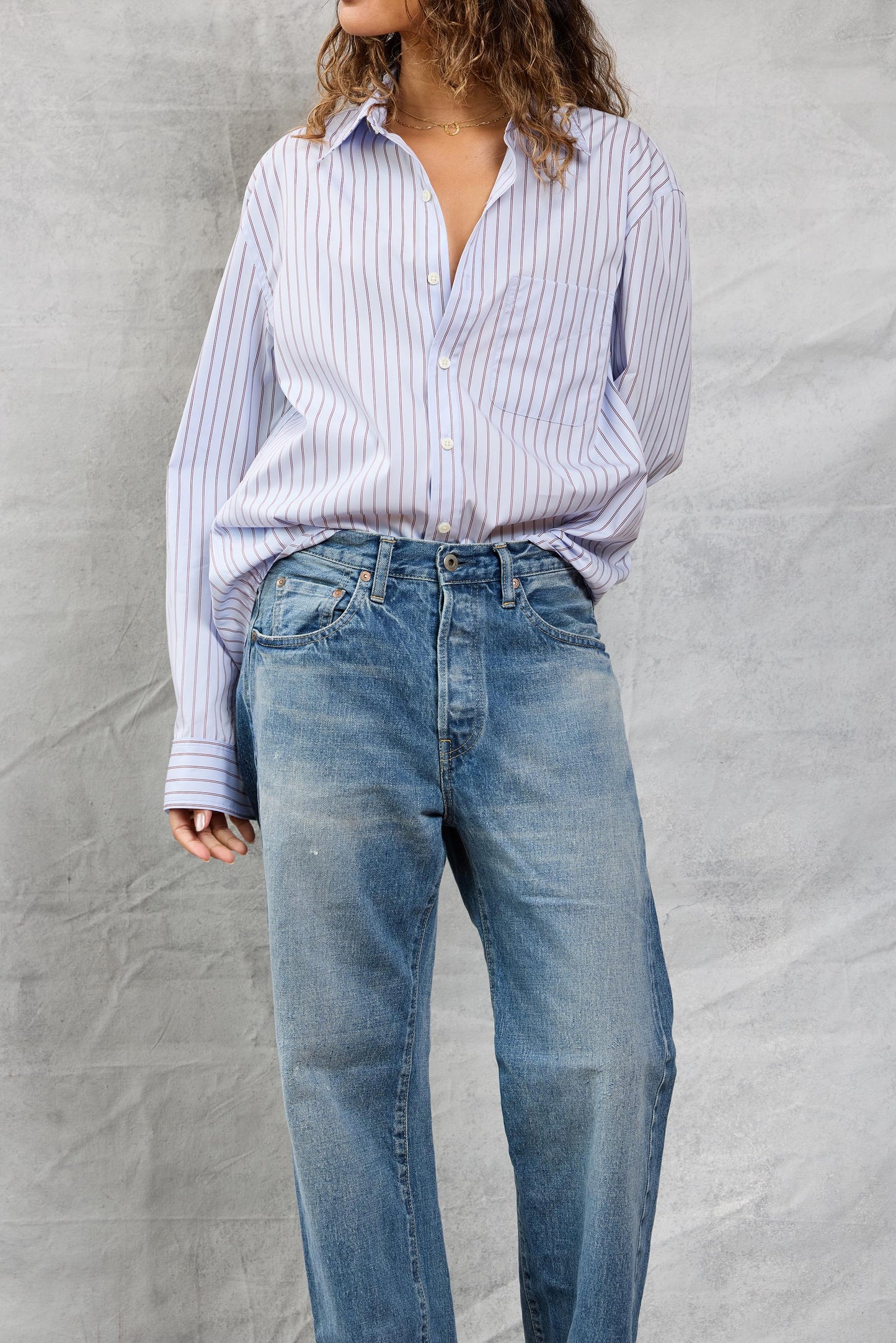 Repeat Shirt in Nautical Stripe