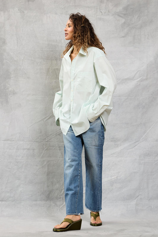 Repeat Shirt in Cotton Mint