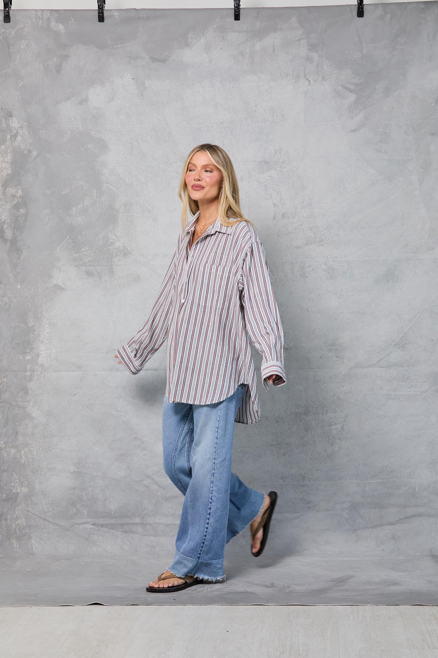 Repeat Shirt in Canopy Stripe