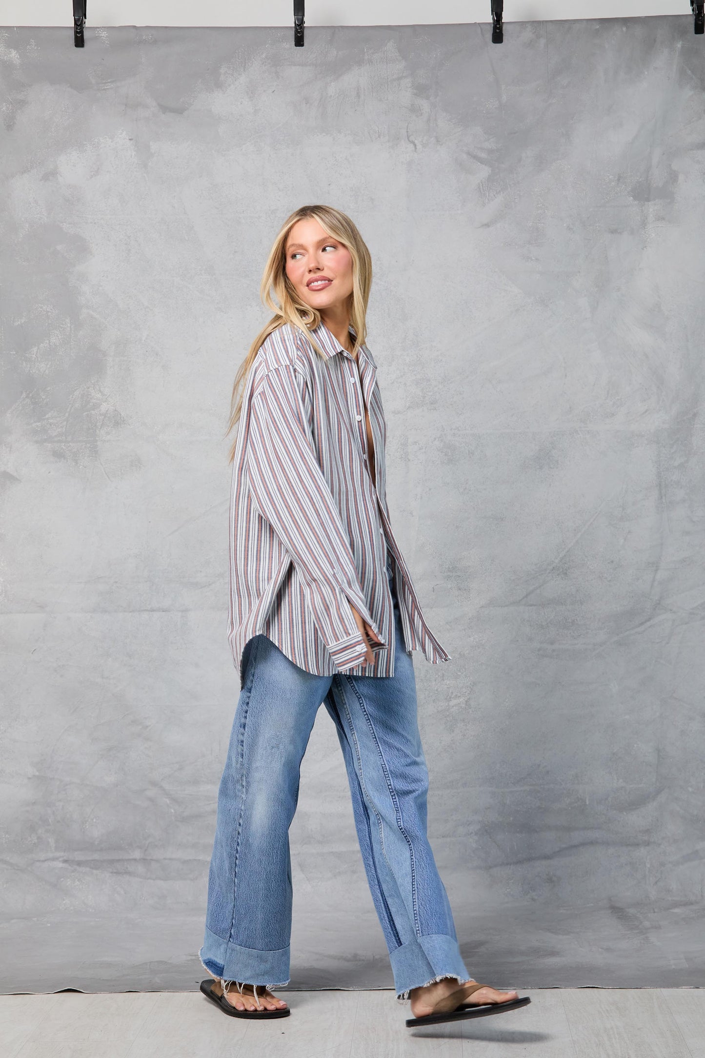 Repeat Shirt in Canopy Stripe