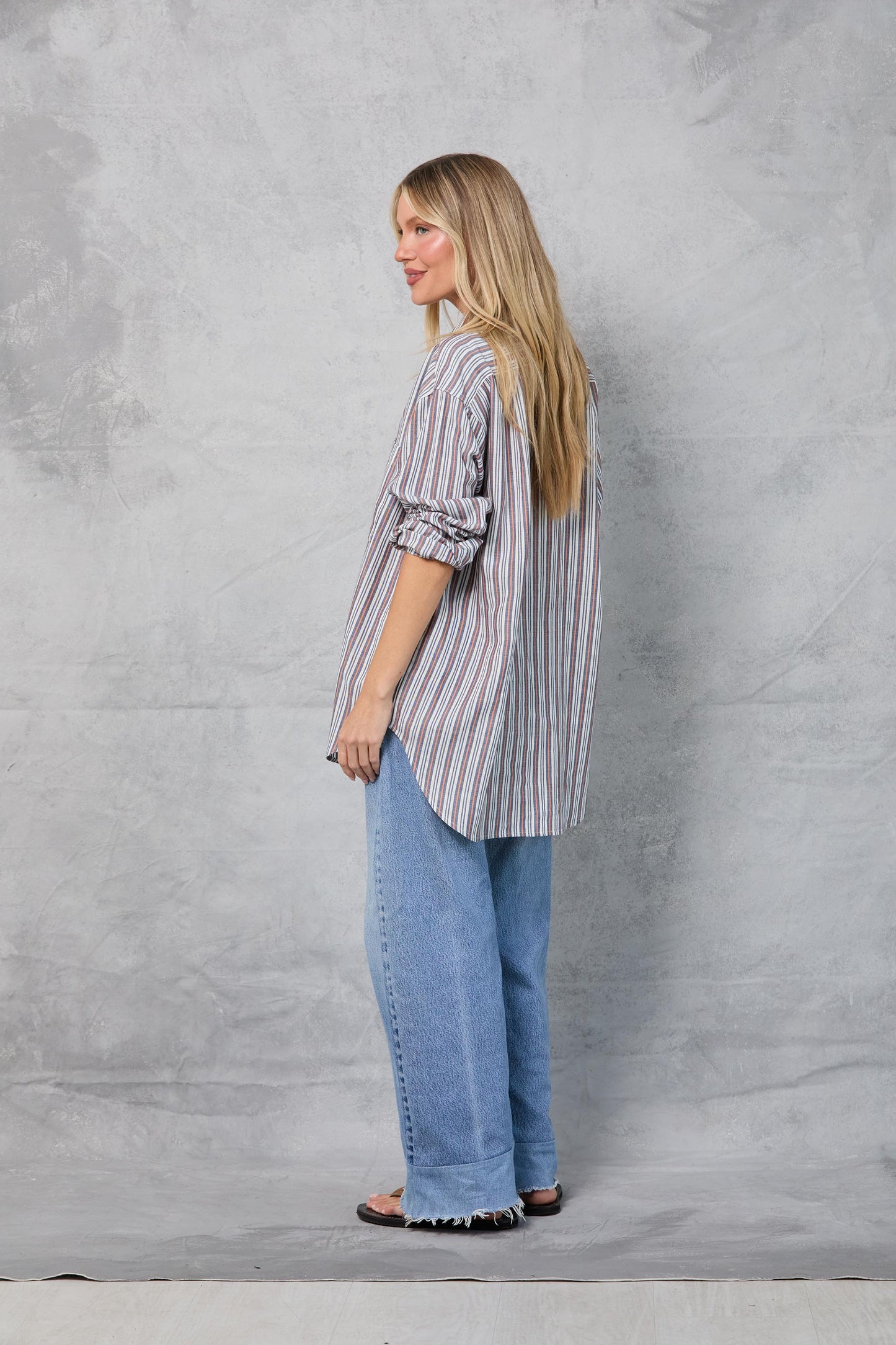 Repeat Shirt in Canopy Stripe