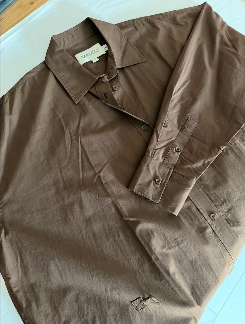 SAMPLE Diana Wrap Dress Linen