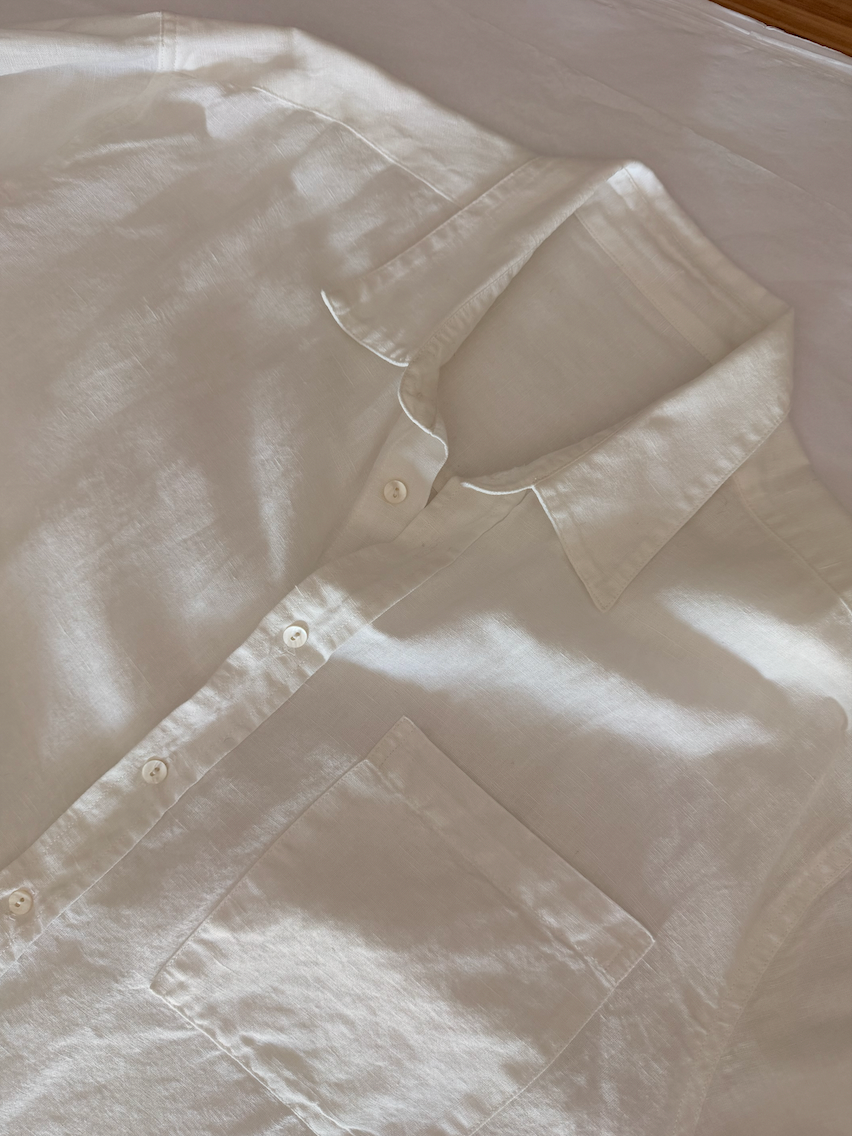 SAMPLE Repeat Shirt in Linen Cotton